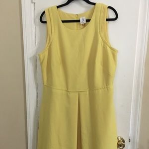 Lovely yellow dress by ModCloth with pockets!!